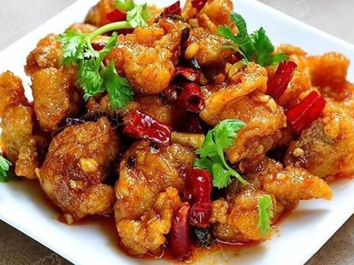 General Tso's Chicken at Spice Spring Restaurant，a Chinese Restaurant in Cleveland